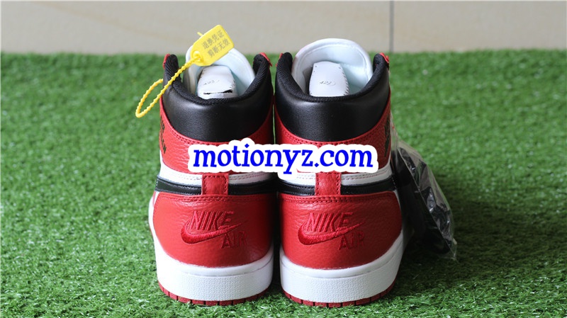 Authentic Air Jordan 1 Black Toe X INXX